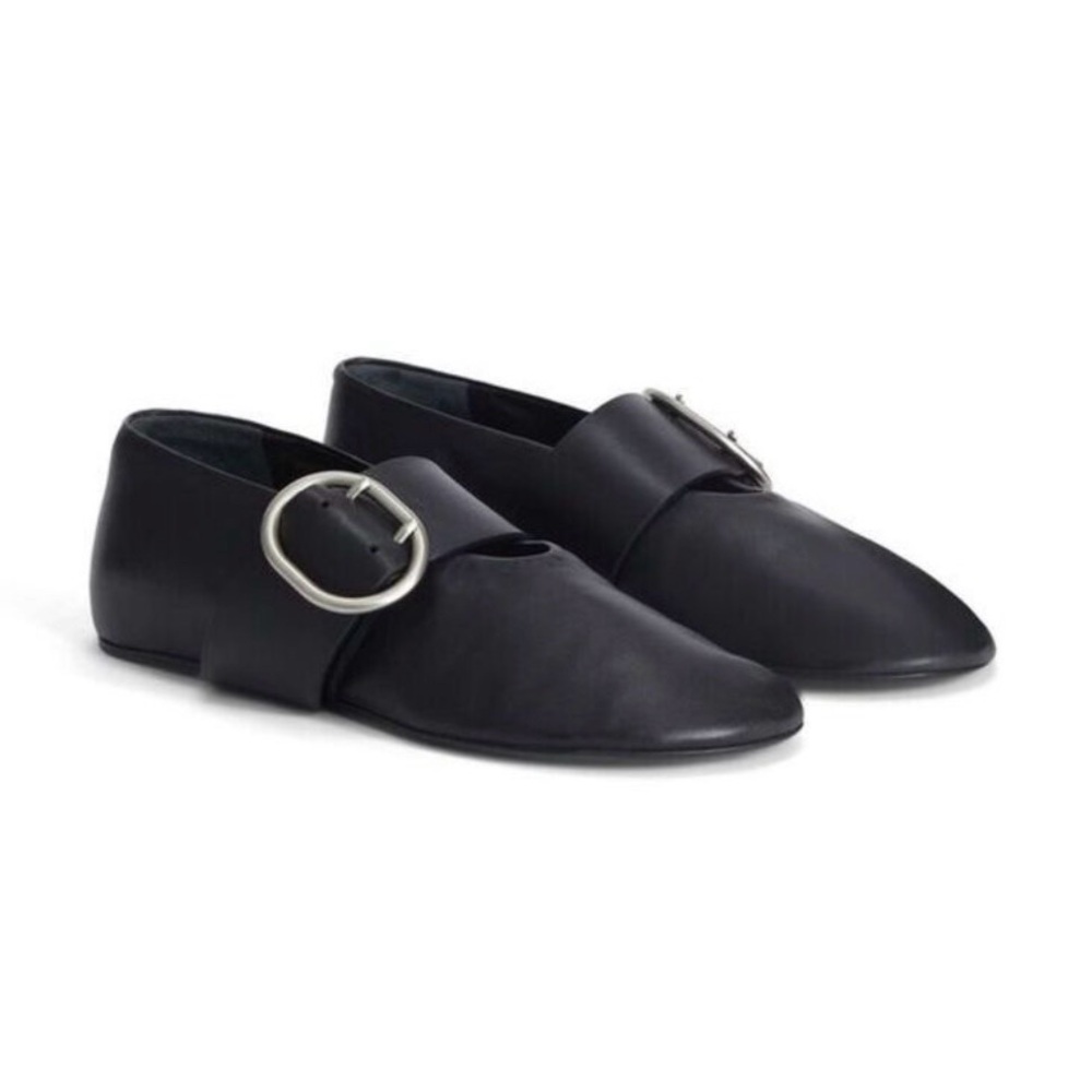 Jil Sander Black Ballet Flats Women